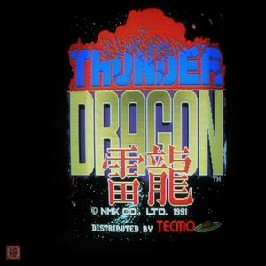 1円〜 エヌエムケイ/テクモ サンダードラゴン 雷龍 THUNDER DRAGON NMK TECMO イン取純正 動作確認済【20