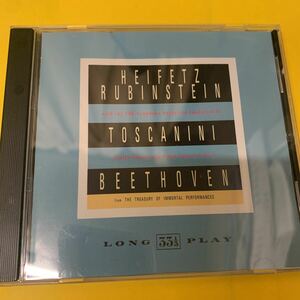 CD トスカニーニベストセレクション　ベートーベンV n協奏曲、P協奏曲３番　ハイフェッツ、ルービンシュタイン
