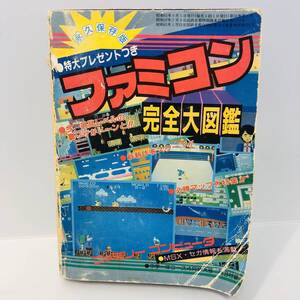 【本】攻略本 レア物 ファミコン完全大図鑑　レトロ　昭和 ※ネコポス全国一律送料260円