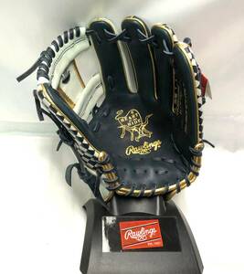 即決◆新品お買得♪ローリングス軟式グラブ◆GRXHON62(N/W)◆右投用(内野手用)Rawlingsグローブ