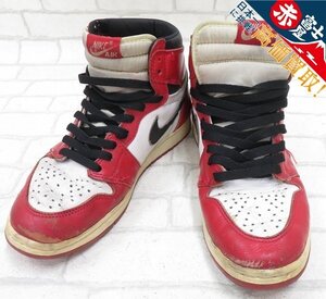 3S0467/NIKE AIR JORDAN1 CHICAGO 94 130207-101 ナイキ エアジョーダン1 シカゴ