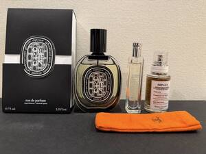 1円～ DIPTYQUE ディプティック オルフェオン オードパルファン 75ml エルメス メゾンマルジェラ 香水 3点まとめ