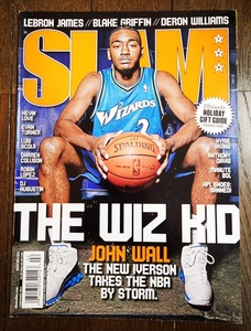 RC 2011 February SLAM MAGAZINE #144 JOHN WALL / スラム 雑誌 ジョン ウォール Jordan, Nike, Adidas NBA Basketball