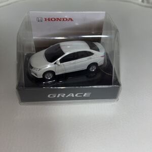 HONDA ホンダ GRACE グレイス グレース　白 ホワイト LED ミニカー　キーホルダー　カラーサンプル　プルバックカー　ディーラー