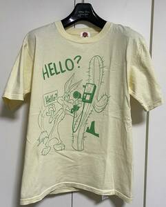 キムタクHERO着 同型同色 WARNER BROS ワーナーブラザーズ ワイリー コヨーテ WILE E. COYOTE Tシャツ