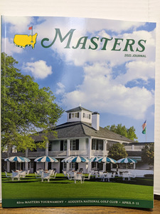 送料無料！ 2021 マスターズ ジャーナル 公式プログラム　未使用品　松山英樹優勝年　Masters Journal　ゴルフ