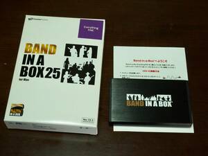 Band-in-a-Box 25 for Mac Everything PAK 美品