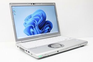 1円スタート ノートパソコン Windows11 Panasonic レッツノート CF-SV8 第8世代 Core i5 SSD256GB メモリ8GB Windows10 DVDマルチ カメラ