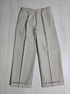 アットラスト ストライプワークパンツパンツ32 ブッチャープロダクツ 長ズボン トラウザー TIMEWORN ATLAST&CO BUTCHER PRODUCTS 