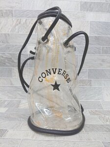 ◇ CONVERSE コンバース スケルトン バケツ トートバック ブラック系 レディース P