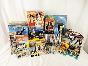 中古品 ワンピース サンジ グッズ まとめ売り セット フィギュア パズル ポスター ワンピ 漫画 アニメ 推し活 カプセル / 名古屋発1-10△