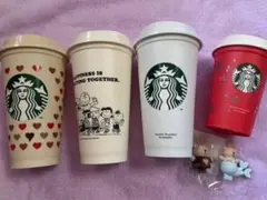 スタバ★リユーザブルカップ＆ドリンクホールキャップ