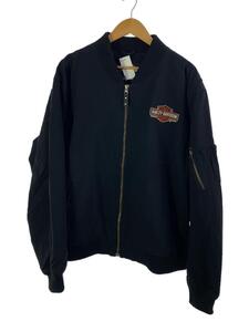 HARLEY DAVIDSON◆ブルゾン/2L/ナイロン/BLK/98512-12vm