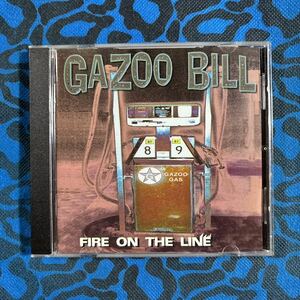 GAZOO BILLアルバムFIRE ON THE LINE CDサイコビリーネオロカビリーロカビリーパンク　ロックンロール
