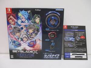 G1120-3A/ 未開封 Nintendo スイッチ ベイブレード エックス ゾーン BEYBLADE X XONE ソフト 特典付き