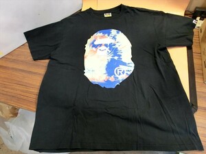 T【ア6-69】【送料無料】◎A BATHING APE (ア ベイジング エイプ)/グラデーション/ショートスリーブ/Tシャツ (サイズ2XL)