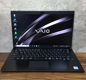 1円～ ●SONY VAIO Pro PK / Core i7 8565U (1.80GHz) / メモリ 16GB / SSD 128GB / 14型 4K (3840×2160) / Windows10 Pro 64bit