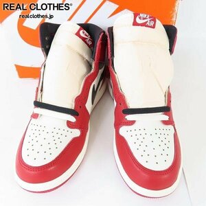 NIKE/ナイキ AIR JORDAN 1 HIGH OG LOST＆FOUND CHICAGO/ロスト＆ファウンド シカゴ DZ5485-612/27 /080