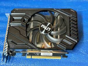 【中古・美品】Palit GeForce GTX 1660 Ti 6GB StormX グラフィックカード 清掃・動作確認済み 再出品 ＃ゲーミング＃Nvidia＃コスパグラボ