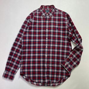 295 RALPH LAUREN ラルフローレン チェック ボタンダウン 長袖 シャツ CLASSIC FIT ポニー刺繍 春夏 コットン 40216T