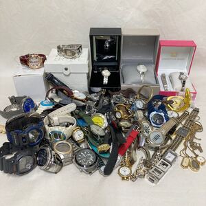 ◎1円～ 腕時計 大量 まとめ売り ジャンク 約70点 SEIKO CASIO LONGINES YSL D&G DIESEL G-SHOCK ORIENT 他 ブランド ベルト含む ON6146