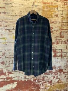 90s Ralph Lauren PLAID B.D.SHIRT ラルフローレン チェックシャツ ボタンダウンシャツ BDシャツ アメトラ トラッド TRAD 80s