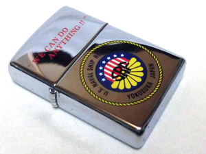 ♪未着火新品 傷汚れあり ZIPPO『U.S. NAVAL SHIP REPAIR FACILITY YOKOHAMA JAPAN』SRF ジッポー 1998年製♪