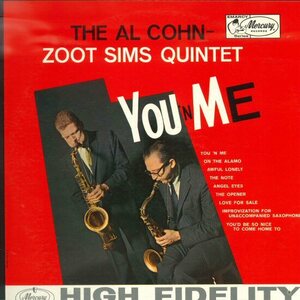 ★米オリジナル！LP「AL COHN ZOOT SIMS YOU