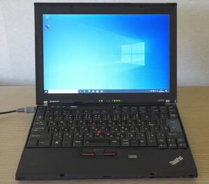 12.1インチ Lenovo ThinkPad X200S Core2 Duo L9400 Windows10 メモリ4GB SSD64GB ジャンク