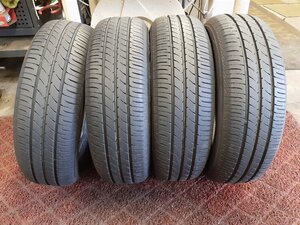 DF5856■155/65R13 73S　4本価格　TOYO NANOENERGY 3　送料無料 夏 ’21年 8分山 アルト ラパン ミラ イース ムーブ EK オッティ モコ