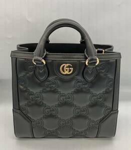 GUCCI その他のライン GGマトラッセ 728309 ハンドバッグ グッチ ブラック