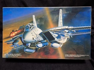 未組立品 フジミ模型 1/72 Iシリーズ 戦闘機 プラモデル トムキャット「GRUMMAN F-14A PLUS TARPS DESERT STORM」 当時物 絶版品