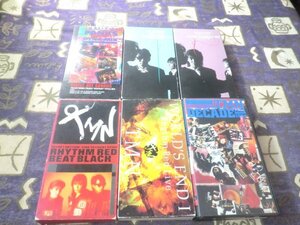 FANKS”FANTASY”DYNA-M KISS JAPAN DANCING D CAMP FANKS!!’89 Aug, Rhythm Red Live sassi BEAT BLACK DECADE [VHS] TM NETWORK セット