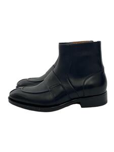 Santoni◆ブーツ/UK6/BLK/レザー/17307