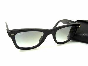 1円 ■美品■ Ray-Ban レイバン RB2140-A 901/32 50□22 2N ウェイファーラー サングラス メガネ 眼鏡 ブラック系 FD1924