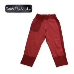 DANSKIN 赤 フィットネスパンツ Lサイズ