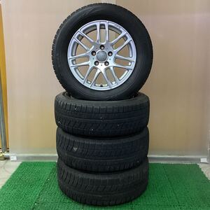 スタッドレス アウディ用 社外アルミセット 16x6.5J+45 112-5H中古品4本【505】