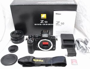 【超美品・付属品完備 SDカード付き】Nikon ニコン Z50 NIKKOR Z DX 16-50mm f/3.5-6.3 VR