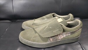 PUMA プーマ SUEDE WRAP CAMO CVS スニーカー 26.0