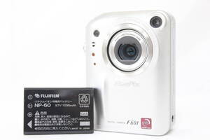 【返品保証】 フジフィルム Fujifilm Finepix F601 3x バッテリー付き コンパクトデジタルカメラ M193