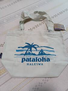 【日本未発売】Hawaii Patagonia パタゴニア　パタロハ　 ハレイワ キャンバス ミニ トートバッグ ハワイ限定 ハレイワ限定 新品 