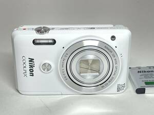 極上品 ニコン COOLPIX S6900 ナチュラルホワイト