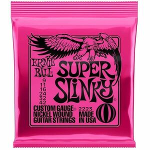 ★ERNIE BALL 2223 SUPER SLINKY エレキ弦1SET★新品送料込/メール便