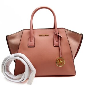 マイケルコース Michael Kors ハンドバッグ レザー ピンク t18692a