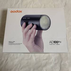 【中古品】Y309◆Godox ゴドックス AD100pro Pocket Flash ポケット フラッシュ ブラック◆