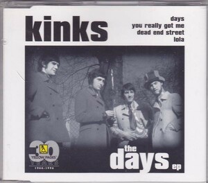 ■新品■The Kinks キンクス/days +3(CD SINGLE)