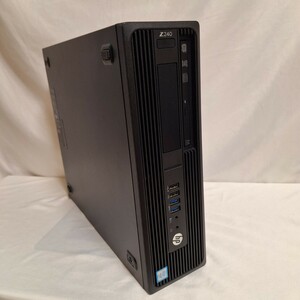 ②【すぐ使えます】HP Z240 SFF WorkStation Xeon Z3-1225V5 メモリー8GB NVIDIA NVS315 HDD500GB OS:Linux Office互換アプリ Youtube