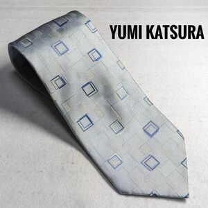 ネクタイ　YUMI KATSURA 約8.9㎝ ライトブルー C 782 ■