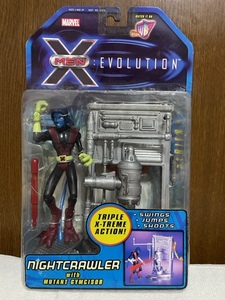 激レア商品！　X -Men Evolution Nightcrawler アクションフィギュア　新品！未開封！送料無料！