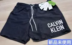 calvin klein スイムウェア　黒　カルバンクライン　海外Ｌサイズ